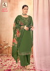 Maharani Ed 3 By Alok Suit Pure Viscose Embroidery Dress Material Wholesale Price In Surat